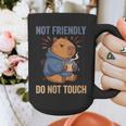 Women's Grouchy Capybara Not Friendly Do Not Touch Introvert Graphic Print Coffee Mug Women's Grouchy Capybara Not Friendly Do Not Touch Introvert Graphic Print Coffee Mug