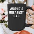 World's Greatest Dad Family Graphic Print Coffee Mug