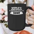 World's Greatest Tatay Shirt Filipino Dad Graphic Print Coffee Mug