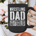 Wrestling Dad Shirt Men Fathers Day Wrestling Dad Graphic Print Coffee Mug