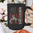Wrestling US Flag Dad Wrestler Patriotic 4th Of July Graphic Print Coffee Mug Wrestling US Flag Dad Wrestler Patriotic 4th Of July Graphic Print Coffee Mug
