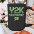 Y2K Survivor 2000s Nostalgia Retro Vintage Nostalgic Graphic Print Coffee Mug