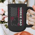 Yorkie Dog Vintage US American Flag Yorkie Dad Fathers Day Graphic Print Coffee Mug Yorkie Dog Vintage US American Flag Yorkie Dad Fathers Day Graphic Print Coffee Mug