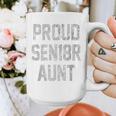 2018 Senior Aunt SEN18R Class Graduation PartyShirt Graphic Print Coffee Mug