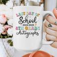 2026 Last Day Of School Autograph 8th Grade Graduation Party Graphic Print Coffee Mug