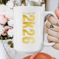 2K26 Class Of 2026 Graduation College Senior Back To School Premium Tri-Blend Graphic Print Coffee Mug