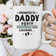 2nd Baby Announcement For Dad Promoted To Daddy Again 2026 Graphic Print Coffee Mug