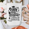6th Grade Graduate 2021 Graduate Quarantine Sixth Graduation Graphic Print Coffee Mug