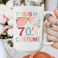 This Is My 70s Costume Vintage Style Nostalgia 1970s Retro Graphic Print Coffee Mug