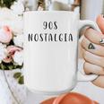90s Nostalgia Nostalgic Statement Premium Tri-Blend Graphic Print Coffee Mug