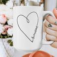 Accountant Heart Shirt Graduation Graphic Print Coffee Mug