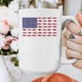 American Flag Fishing-Shirt Men Kids Bass Fish Dad Patriotic Graphic Print Coffee Mug