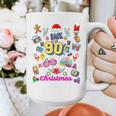 Back To 90's Christmas Nostalgia Quotes Graphic Premium Tri-Blend Graphic Print Coffee Mug