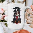 Bernese Mountain Dog Graduation Cap Graduate Training School For Men Women Girls Kids Graphic Print Coffee Mug