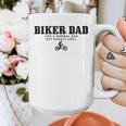 Biker Dad Mountain Bike MTB Father's Day Cyclist Graphic Print Coffee Mug