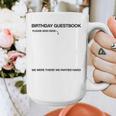 Birthday Guestbook Signable Memory Board Graphic Print Coffee Mug Birthday Guestbook Signable Memory Board Graphic Print Coffee Mug