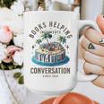 Books Helping Introvert Avoid Conversation Graphic Print Coffee Mug Books Helping Introvert Avoid Conversation Graphic Print Coffee Mug