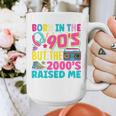 Born In The 90's But The 2000's Raised Me Y2K Nostalgia Graphic Print Coffee Mug