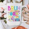 Bruh This Is My 80's Costume Nostalgia Mixtape 80s 90s Party Graphic Print Coffee Mug