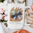 Buffering Glitched CD On Fire 2000s Nostalgia Graphic Print Coffee Mug