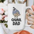 California Quail Bird Dad Quail Dad Graphic Print Coffee Mug
