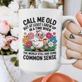 Call Me Old Seniors Nostalgia Retro Humor Casual Graphic Print Coffee Mug