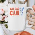 Cat Dad Club Life Is Better With Cats Father's Day 2 Sided Graphic Print Coffee Mug
