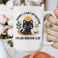 Cat Shirt Introvert Sorry I Can’t Go I’m An Indoor Cat Graphic Print Coffee Mug Cat Shirt Introvert Sorry I Can’t Go I’m An Indoor Cat Graphic Print Coffee Mug