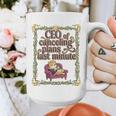 CEO Of Canceling Plans Flake Introvert Friend Premium Tri-Blend Graphic Print Coffee Mug CEO Of Canceling Plans Flake Introvert Friend Premium Tri-Blend Graphic Print Coffee Mug