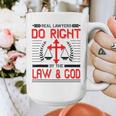 Christian Lawyer Attorney Law Student Graduation Exam Graphic Print Coffee Mug