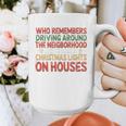 Christmas Lights Nostalgia – Holiday Memory Christmas Spirit Premium Tri-Blend Graphic Print Coffee Mug