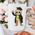 Class Of 2022 Sloth Graduation Masters College High School Graphic Print Coffee Mug