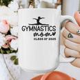 Class Of 2025 Gymnastics Mom Senior Gymnast Graduation Graphic Print Coffee Mug