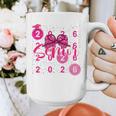 Class Of 2026 Senior Coquette Pink Bow Graduation Family Premium Tri-Blend Graphic Print Coffee Mug