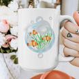 Clownfish Anemonefish Bubbles Water Frutiger Aero Y2K Style Graphic Print Coffee Mug