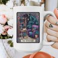 Color Graphic The Introvert Tarot Card Raglan Baseball Tee Graphic Print Coffee Mug