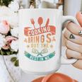 Cooking Brings Out The Best In Me Crafting Flavorful Memory Raglan Baseball Tee Graphic Print Coffee Mug