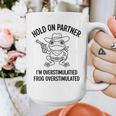 Cowboy Frog Overstimulated Western Meme Introverts Graphic Print Coffee Mug