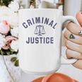 Criminal Justice Major College Graduate Graduation Graphic Print Coffee Mug