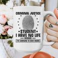 Criminal Justice School Degree Graduation Day Student Graphic Print Coffee Mug