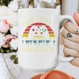 Cute Vintage Dad Level Unlocked Funny Gamer New Daddy Father Graphic Print Coffee Mug