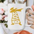 Dabbing Graduation Class Of 2018 T-Shirt School Colors Graphic Print Coffee Mug