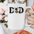 Dad Bee Cute Beekeeping 1st Birthday Matching Family Dada Graphic Print Coffee Mug