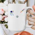 Dad Of The Birthday Boy Space Astronaut Birthday Family Graphic Print Coffee Mug