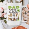 Dad Of The Birthday Boy Wild Zoo Theme Safari Party Graphic Print Coffee Mug