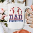 Dad Of Rookie 1st Birthday Baseball Theme Matching Party Graphic Print Coffee Mug