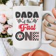 Dada Of The Fast One Car Racing Dad 1St Birthday Boy Graphic Print Coffee Mug