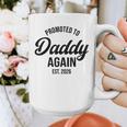 Daddy Again 2026 Promoted To Daddy Again 2026 Dad Again Graphic Print Coffee Mug
