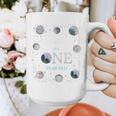 Daddy Houston We Have One Year Old Space Theme 1st Birthday Graphic Print Coffee Mug