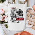 Daddysaurus T-Rex Dad Dinosaur Daddy Saurus Fathers Day Graphic Print Coffee Mug